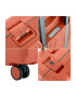 CarryOn Troler Mare Polipropilena Inchidere cu clapeta Cifru TSA Cod Okoban Protector 502470 - 77 cm Caramiziu - Pled.ro