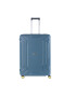 CarryOn Troler Mare STEWARD Polipropilena inchidere cu clapeta marime L Albastru - Pled.ro