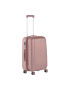 CarryOn Troler Mediu Policarbonat/ABS 4 Roti Duble OKOBAN cifru TSA SKYHOPPER 68.5 cm Rose - Pled.ro