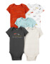 Carter's Set de body-uri de bumbac cu imprimeu - 5 piese - Pled.ro