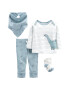 Carter's Set de imbracaminte de bumbac - 4 piese - Pled.ro