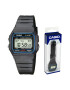 Casio Ceas barbatesc Mecanism Quartz Afisaj digital Plastic Policarbonat Negru Albastru - Pled.ro