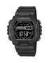 Casio Ceas barbatesc Timeless Collection LED dual time negru mecanism quartz japonez - Pled.ro