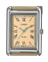 Casio Ceas dama Inox/Piele naturala Bej/Argintiu - Pled.ro