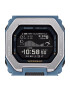 Casio Ceas G-SHOCK GBX-100-2AER Bluetooth faza lunii rezistent la socuri curea albastra - Pled.ro