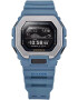 Casio Ceas G-SHOCK GBX-100-2AER Bluetooth faza lunii rezistent la socuri curea albastra - Pled.ro