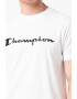 Champion Tricou cu decolteu la baza gatului si imprimeu logo supradimensionat - Pled.ro