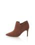 Clarks Botine de piele cu toc cui Dinah Spice - Pled.ro