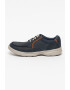 Clarks Pantofi casual de piele si material textil Bradley Vibe - Pled.ro