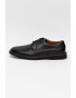 Clarks Pantofi derby de piele cu model uni Malwood - Pled.ro