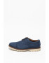 Clarks Pantofi derby de piele nabuc Bayhill-Cap - Pled.ro