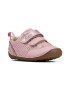 Clarks Pantofi sport cu velcro si aspect perforat Tiny - Pled.ro