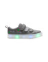 Clarks Pantofi sport din piele cu inchidere velcro si lumini LED Flare Bug - Pled.ro