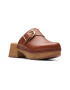 Clarks Saboti de piele Sivanne Sun - Pled.ro