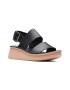 Clarks Sandale din piele cu talpa wedge - Pled.ro