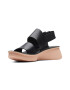 Clarks Sandale din piele cu talpa wedge - Pled.ro