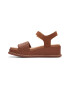 Clarks Sandale wedge cu aspect impletit Kimmei - Pled.ro