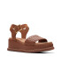 Clarks Sandale wedge cu aspect impletit Kimmei - Pled.ro