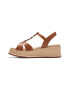 Clarks Sandale wedge de piele Kimmey - Pled.ro