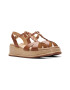 Clarks Sandale wedge de piele Kimmey - Pled.ro