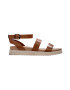 Cloud 9 Sandale wedge uni de piele Doria - Pled.ro