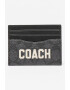 Coach Portcart de piele cu logo - Pled.ro