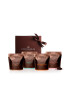 COCOSOLIS Cutie de lux cu 4 exfoliante organice naturale - 3 pentru corp si 1 pentru fata - LUXURY COFFEE SCRUB BOX - Pled.ro