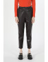 COLIN'S Pantaloni crop de piele ecologica - Pled.ro