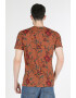 COLIN'S Tricou de bumbac cu model floral - Pled.ro