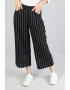 COLIN'S Pantaloni Regular Fit Viscoza/Bumbac Negru/Alb - Pled.ro