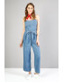 COLIN'S Salopeta maxi din denim cu cordon - Pled.ro