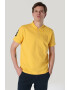 COLIN'S Tricou polo din pique cu broderie - Pled.ro