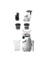 Concept Slow Juicer diametru tub 70 mm Container suc 600ml container pulpa 600 ml 200 W 70rev/min Alb - Pled.ro