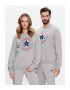 Converse Bluza unisex Bumbac/Poliester Gri - Pled.ro