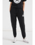 Converse Pantaloni sport unisex din amestec de bumbac cu aplicatie logo - Pled.ro