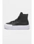 Converse Tenisi flatform cu logo aplicat Chuck Taylor All Star Cruise - Pled.ro