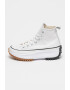 Converse Tenisi flatform de piele cu logo - Pled.ro