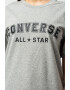 Converse Tricou unisex de bumbac cu decolteu la baza gatului All Star - Pled.ro