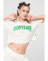 Converse Tricou crop din bumbac Collegiate - Pled.ro