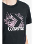 Converse Tricou cu decolteu la baza gatului si imprimeu logo - Pled.ro