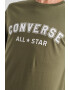 Converse Tricou unisex de bumbac cu decolteu la baza gatului All Star - Pled.ro