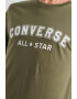 Converse Tricou unisex de bumbac cu decolteu la baza gatului All Star - Pled.ro