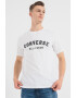 Converse Tricou unisex de bumbac cu decolteu la baza gatului All Star - Pled.ro