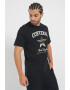 Converse Tricou unisex din bumbac cu imprimeu logo Retro - Pled.ro