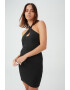 Cotton On Rochie cu croiala bodycon si decolteu halter cu bretele incrucisate - Pled.ro