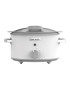 Crock-Pot Slow cooker 4.5L DuraCeramic Hinged Lid Sauté 3 programe Alb - Pled.ro