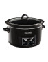 Crock-Pot Slow cooker 4.7 l 2 Setari gatit Vas de ceramica detasabil Negru - Pled.ro