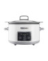 Crock-Pot Slow cooker 5.0 l Digital Vas de ceramica Alb - Pled.ro