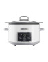 Crock-Pot Slow cooker 5.0 l Digital Vas de ceramica Alb - Pled.ro