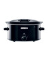 Crock-Pot Slow Cooker 5.7 L Manual cu capac retractabil 3 setari de gatit Negru - Pled.ro